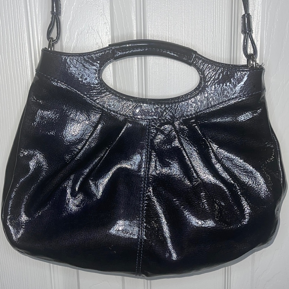 Purple Coach Handbag